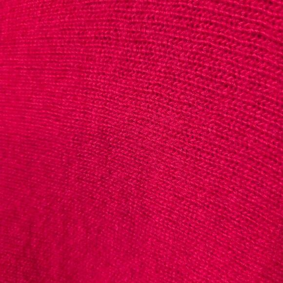 EUC BIANCO & BLU RED MERINO WOOL BLEND BOATNECK SWEATER TOP SIZE M - Picture 10 of 16